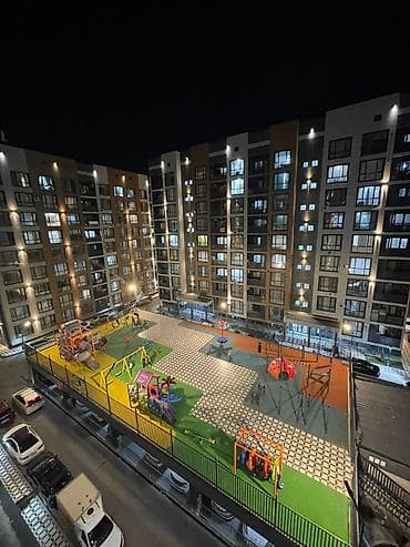 43: 1 комната, 43 м², Кок-Жар ж/м 5 этаж, Евроремонт — 1