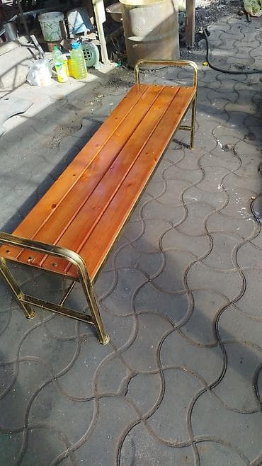 Скамейка Без спинки, Без крыши — 3