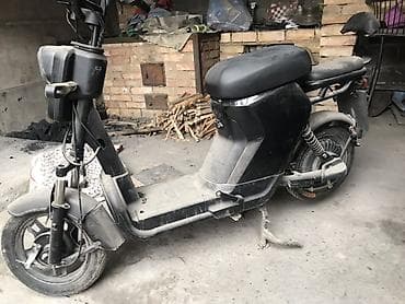 скутер с бензином: Скутеретта Alpha, 50 куб. см, Электро, Б/у — 2