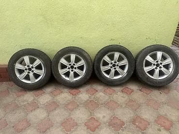 sp 4: Колеса в сборе 225 / 65 / R 17, Зима, Б/у, Комплект, Внедорожные (АТ/МТ), Литые, отверстий - 5 — 2