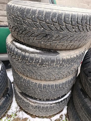 тормозные колодки бмв: Колеса в сборе 235 / 65 / R 17, Зимняя шипованная, Б/у, Комплект, Легковые, Литые, отверстий - 6 — 2