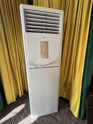 семейная баня рядом: Напольный кондиционер-сплит Midea (колонного типа) - Форм-фактор — 2