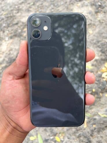 iphone 7 цена в бишкеке бу: IPhone 11, Колдонулган, 64 ГБ, Кара, Коргоочу айнек, Каптама, 78 % — 3