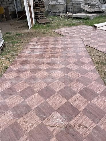 ленолиум: Линолеум с рисунком «клетка под дерево» 4.40*2 метр - Тип покрытия — 1