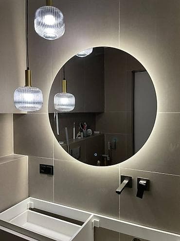 Күзгүлөр: Зеркала с подсветкой,с пескоструем (С ВАШИМИ ЛОГОТИПАМИ) для ванной — 2