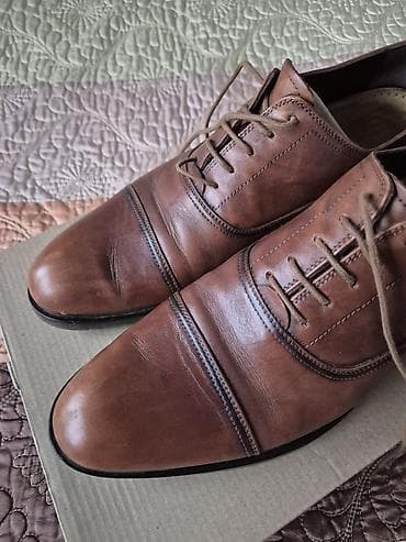 pull and beer: Мужские туфли, 41, Б/у, цвет - Коричневый, Самовывоз — 5