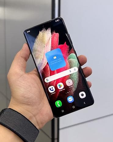tab s7 fe: Samsung Galaxy S21 Ultra 5G, Б/у, 256 ГБ, цвет - Черный, В рассрочку, 1 SIM — 2