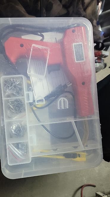 ножовка по металу: Комплект для ремонта пластиковых деталей (степлер для пластика) — 1