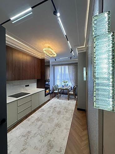 2 комнаты, 80 м², Элитка, Асанбай мкр Элитка, 14 этаж, Дизайнерский ремонт — 5
