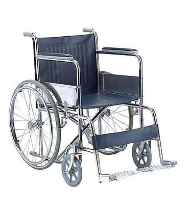 Инвалидная коляска складная, стальная (модель FS809) - Надежная