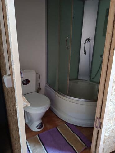 квартира керек ош шаарынан: 1 бөлмө, Душ кабинасы, Жаздык, жууркан-төшөк каптары, Унаа токтотуучу жай — 2