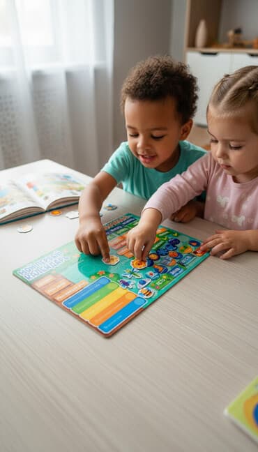 игрушка рыбалка на магнитах: Магнитный календарь, состояние отличное, все элементы на месте — 1