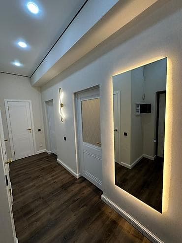 osh flat: 2 комнаты, 56 м², ул. Горького / Алматинка Элитка, 10 этаж, Евроремонт — 5