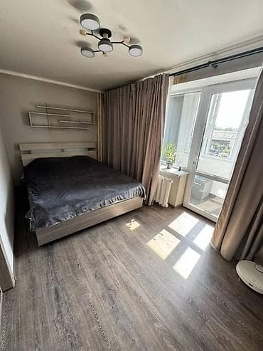 квартира баят рынок: 2 комнаты, 42 м², Аламединский рынок / базар Индивидуалка, 3 этаж, Евроремонт — 2