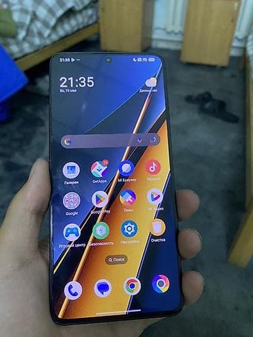 айфоны бесплатно: Poco X6 Pro 5G, Б/у, 256 ГБ, цвет - Желтый — 3