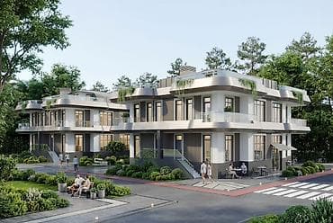 dream hotel: Современный малоэтажный квадрохаус на Иссык-Куле - Архитектура — 4