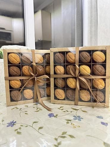 Полуфабрикаты: Подарочные наборы печенья «Орешки» Булочки,ватрушки,кексы с творогом — 5