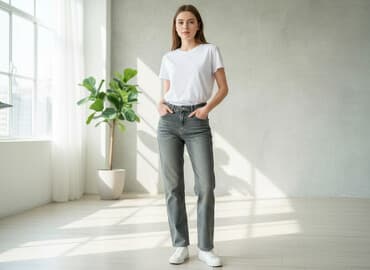 Прокат одежды: Джинсы, Бэгги, Низкая талия, Все размеры — 1