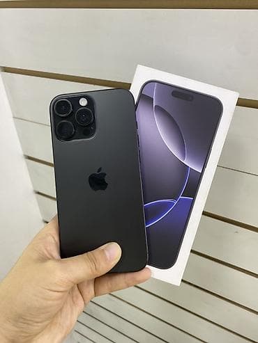 nokia 5500: IPhone 16 Pro Max, 256 ГБ, Черный, Коробка, 91 % — 1