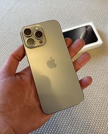 ophone 13 pro: IPhone 14 Pro, Б/у, 256 ГБ, Natural Titanium, Коробка, 85 % — 2