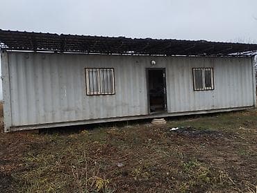 Коммерческая недвижимость: Продам контейнер готовый из двух комнат . Контейнер утеплен, дверь — 3