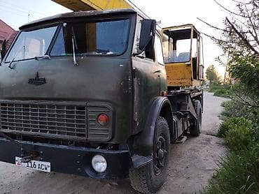 Автокран, МАЗ, 1986 г., 14 м