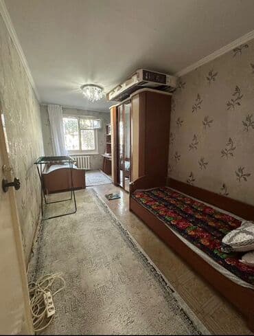 кара балта квартиры продажа: 3 комнаты, 58 м², 104 серия, 3 этаж, Косметический ремонт — 3