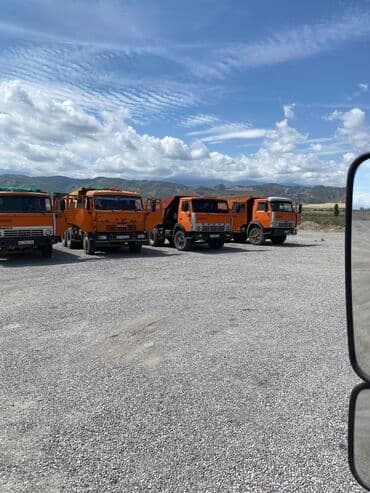 бишкек отун: КамАЗ и ЗИЛ 	•	Доставка строительных материалов КамАЗами и ЗИЛами — 2