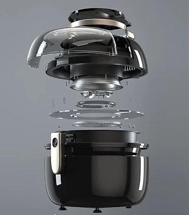 m2 max: Аэрогриль-фритюрница с горячим воздухом Tabassum Plus PL-8000, 8 л - — 5