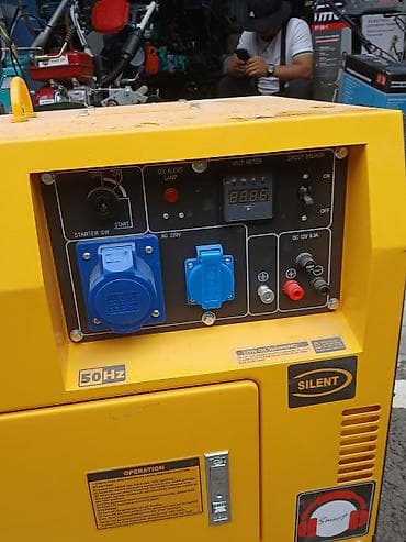 Инструменты: Дизельный генератор ROLF TOP-6500T (Germany Technology), малошумный — 2