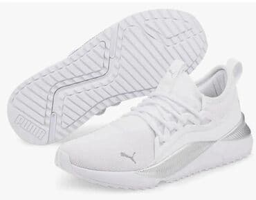 женские брендовые туфли недорого: Кроссовки, 39, Puma, Новый, цвет - Белый, Платная доставка, Самовывоз — 3