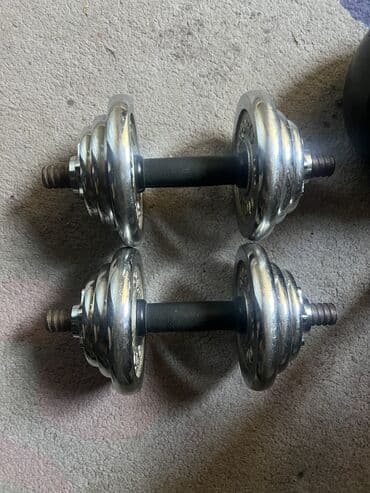 купить турник и брусья для дома: Продаю хромированые гантели 8 + 8 кг . В отличном состоянии. И гантели — 1