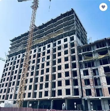 osh flat: 1 комната, 51 м², Южная Магистраль Элитка, 5 этаж, ПСО (под самоотделку) — 3