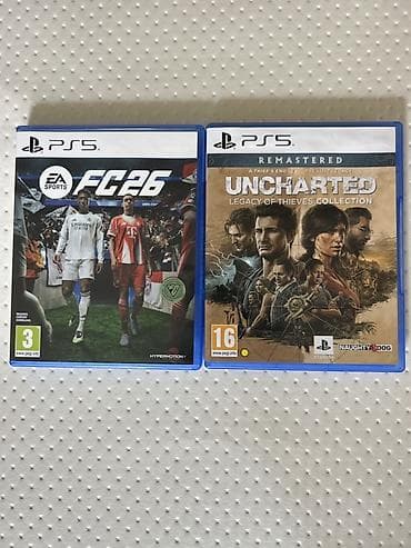 PS5 диски (физические издания): 1) EA Sports FC 25 (PS5) Диск новый