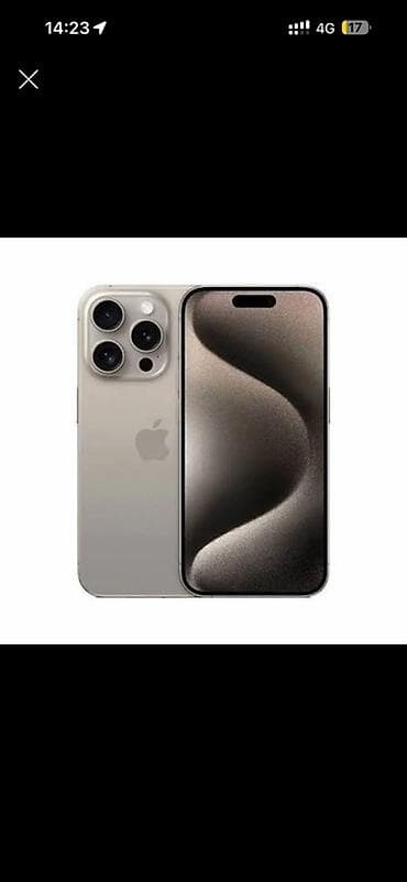 mi note 3: IPhone 15 Pro Max, Б/у, 256 ГБ, Natural Titanium, 90 % — 1