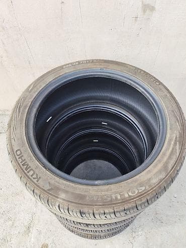 Транспорт: Шины 225 / 45 / R 17, Лето, Б/у, Комплект, Легковые, Корея, Kumho — 3