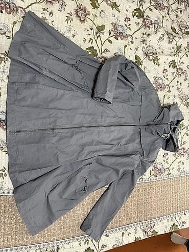 худи без рукавов: Ветровка, Осень-весна, С капюшоном, Стандарт — 1