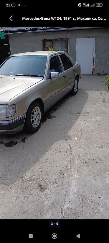 бак 124 мерс: Mercedes-Benz W124: 1991 г., 2 л, Кол менен иштөөчү, Бензин, Седан — 5