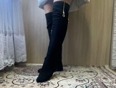 сапоги лакированные на высоких каблуках: Сапоги чулки Деми,37 размер без каблука,идеально закрывает — 1