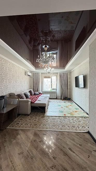3 комнаты, 85 м², Элитка, Джал мкр (в т.ч. Верхний, Нижний, Средний) Элитка, 10 этаж, Евроремонт