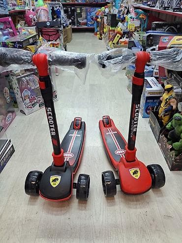 детская велосипед: Детский самокат, Трёхколёсный, Новый — 1