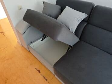 Шкафы: Угловой диван, С ящиками, Трехместный — 3