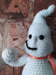 чебурашка из плюшевой пряжи: Игрушки-амигуруми(Привидение, Гусь, Крысенок, Котик) — 2