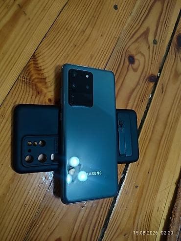 xbox box: Samsung Galaxy S20 Ultra, Б/у, 256 ГБ, цвет - Серый, 2 SIM, eSIM — 3