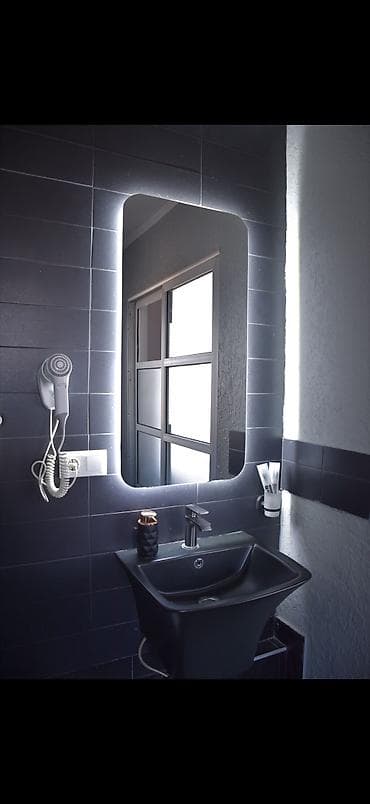 суточная квартира в жалалабаде: 1 комната, Люкс, элитка, 10 мкр, Душевая кабина, Постельное белье, Кондиционер — 6