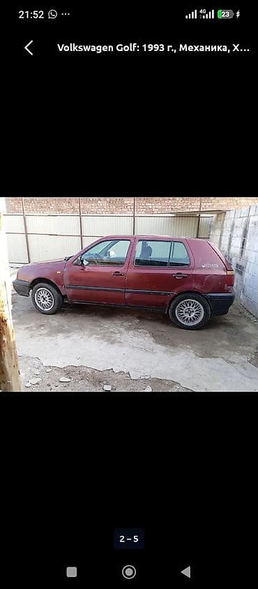 Volkswagen Golf: 1993 г., Механика, Хэтчбэк — 3