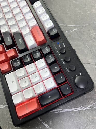 батерия: Клавиатура, Мембранная, Bluetooth, Проводное подключение, Размер: 100% — 6