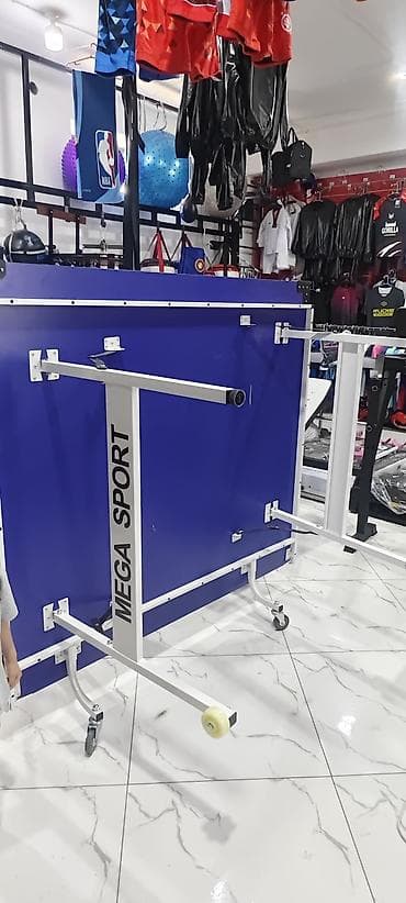 шашки игра: Новый. Настольные теннисный стол MEGA SPORT - Полноразмерный игровой — 5