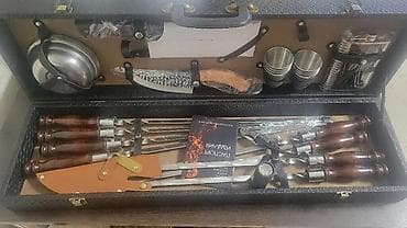 дереву: 🔥 Набор шампуров в кейсе 🔥 Отличный подарок мужчине для отдыха и — 5