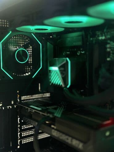 игровые наушники для телефона бишкек: Компьютер, ядер - 16, ОЗУ 32 ГБ, Для несложных задач, Новый, AMD Ryzen 7 Pro, NVIDIA GeForce RTX 5070, SSD — 2